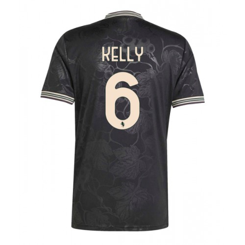 Lacne Muži Futbalové dres Juventus Lloyd Kelly #6 2025-26 Krátky Rukáv - Tretina Lacne Muži Futbalové dres Juventus Lloyd Kelly #6 2025-26 Krátky Rukáv - Tretina
